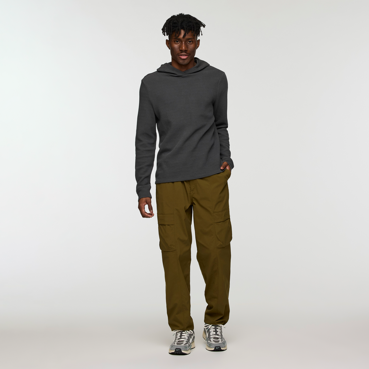 Atajo Long-Sleeve Waffle Hoodie - Men's - Image 10