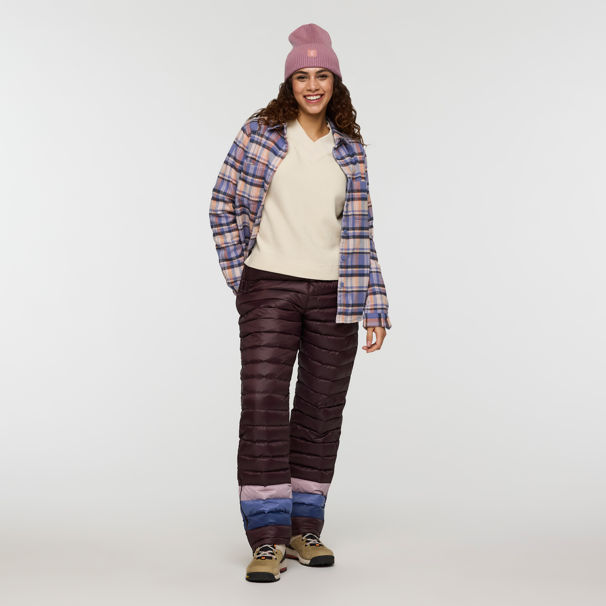 Atajo Long-Sleeve Waffle V-Neck - Women's - Image 8