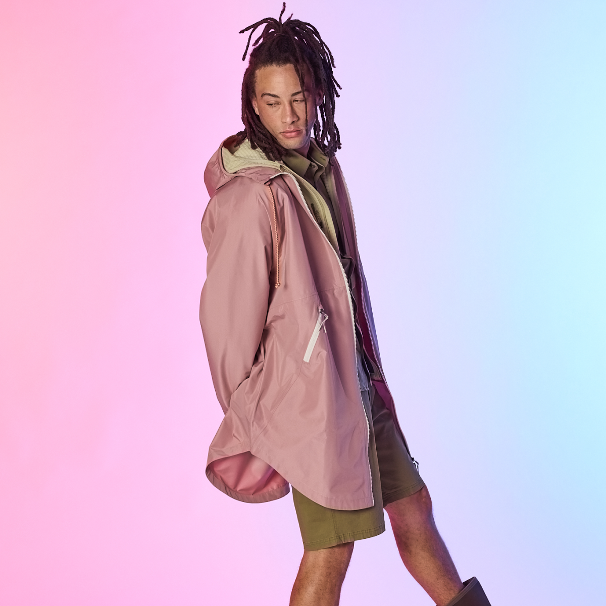 Contiguo Rain Poncho - Unisex - Image 7